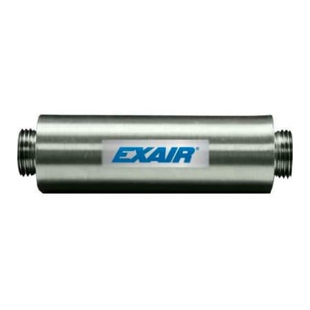 Exair Exair, Straight Through Muffler For 3/8" NPT 890002